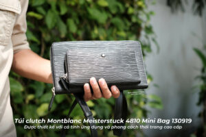 Montblanc Meisterstuck 4810 Mini Bag 130919 clutch bag - Unique design with new leather material - 5 13