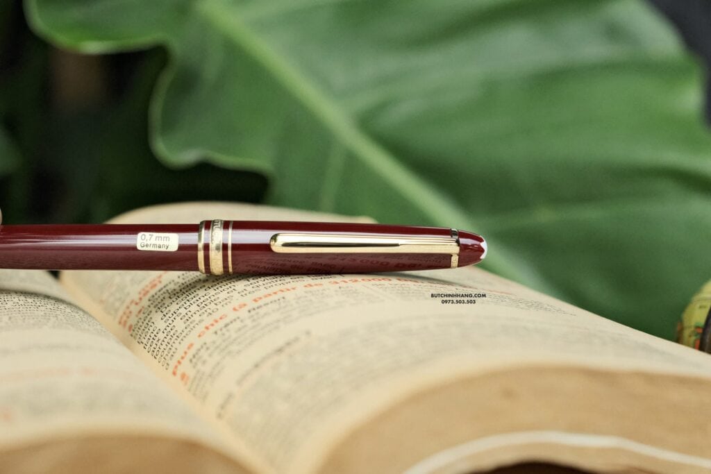 Bút chì Montblanc Meisterstuck Classique Burgundy Mechanical Pencil 165R - but chi montblanc meisterstuck classique burgundy mechanical pencil 165r