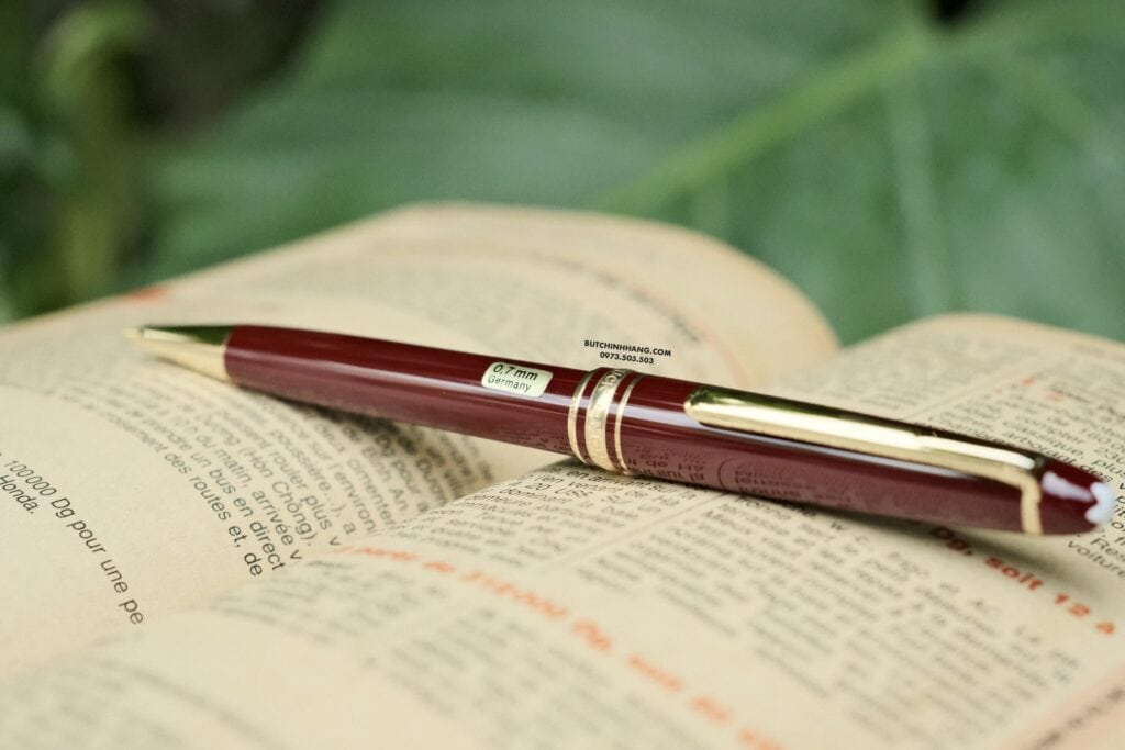 Bút chì Montblanc Meisterstuck Classique Burgundy Mechanical Pencil 165R - but chi montblanc meisterstuck classique burgundy mechanical pencil 165r 3