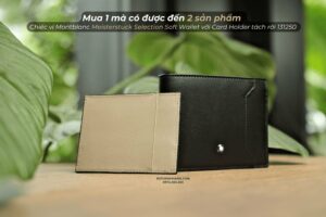 Montblanc Meisterstuck Selection Soft 131250 wallet model with separate Card Holder wallet - montblanc meisterstuck selection soft 131250 wallet model with separate card holder wallet 3