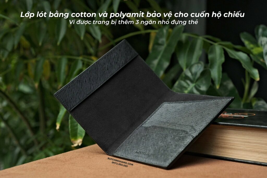 Một chiếc ví bảo vệ cuốn hộ chiếu của bạn với phong cách lịch lãm - Montblanc Sartorial Passport Holder 130746 - mot chiec vi bao ve cuon ho chieu cua ban voi phong cach lich lam montblanc sartorial passport holder 130747
