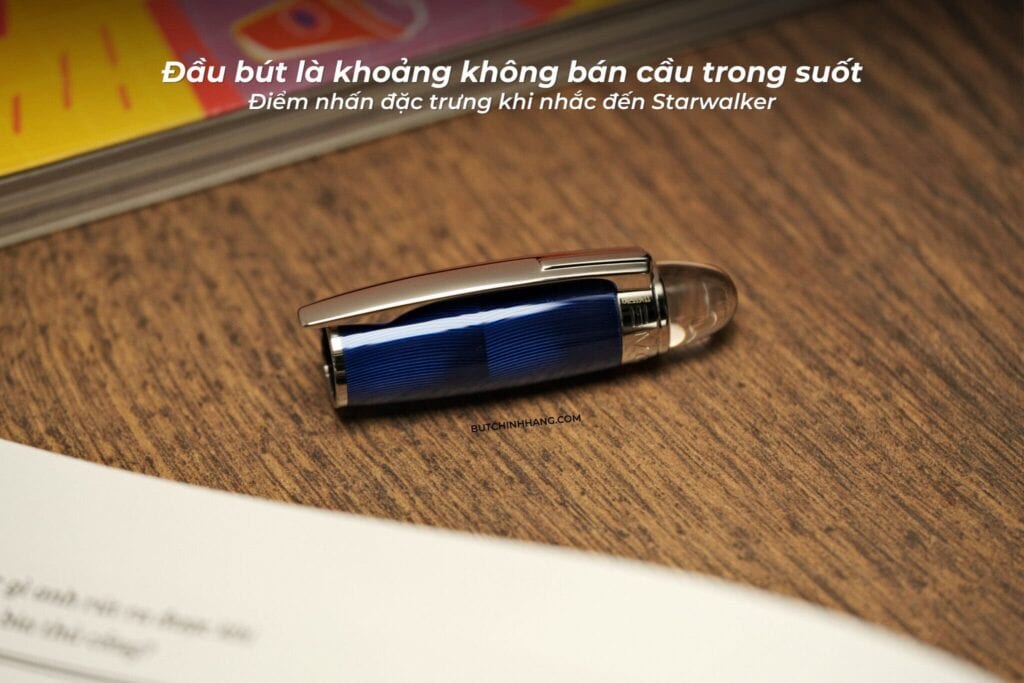 Sự tinh tế từ chất liệu và vẻ ngoài bắt mắt của Starwalker Cool Blue phiên bản bút máy - su tinh te tu chat lieu va ve ngoai bat mat cua starwalker cool blue phien ban but may