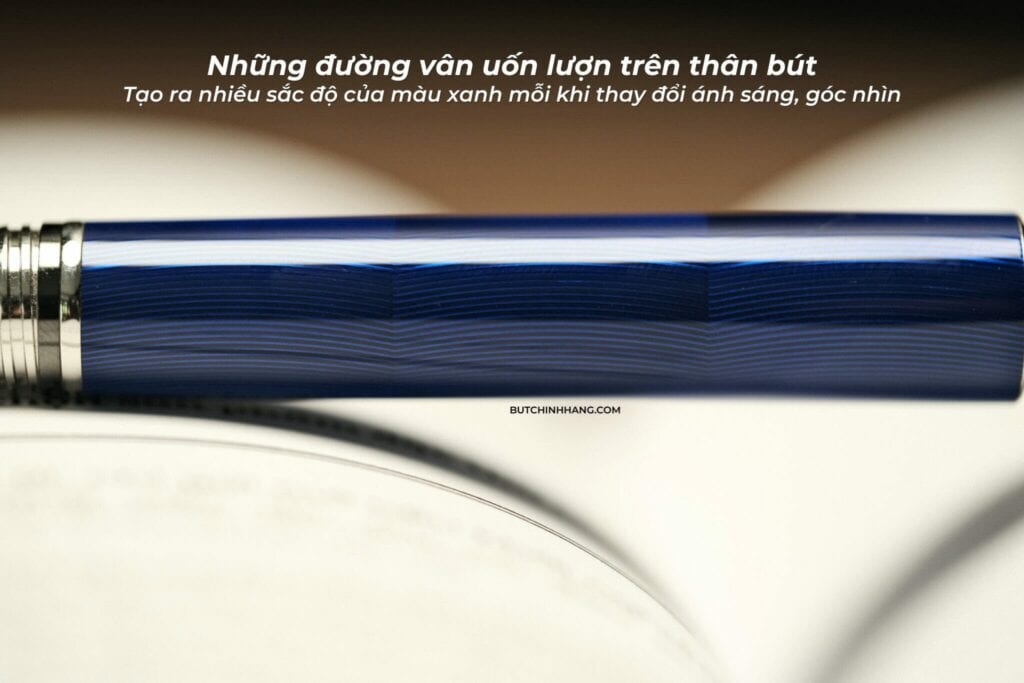 Sự tinh tế từ chất liệu và vẻ ngoài bắt mắt của Starwalker Cool Blue phiên bản bút máy - su tinh te tu chat lieu va ve ngoai bat mat cua starwalker cool blue phien ban but may 2