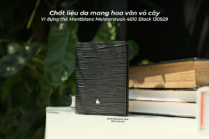 Upgrade your style with the Montblanc Meisterstuck 4810 Black 130929 card holder - 9 4