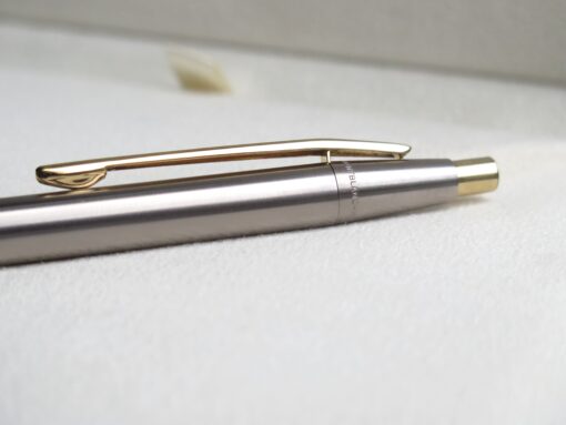 Bút Montblanc Noblesse Silver Metal Gold Clip Ballpoint Pen 1928 Bút Montblanc Bút Bi Xoay 4