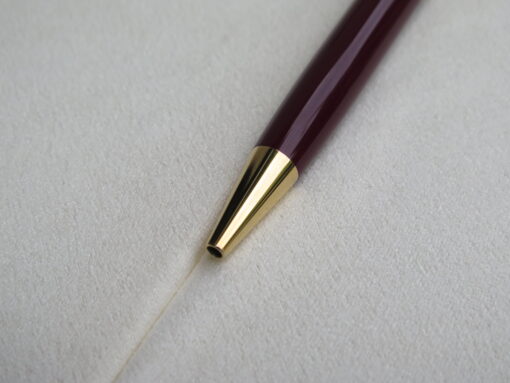 Bút Montblanc Meisterstuck Classique Burgundy BallPoint Pen 164R (Bút cũ) Bút Montblanc Cũ 7