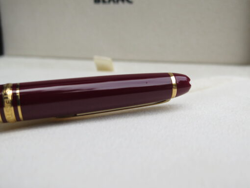 Bút Montblanc Meisterstuck Classique Burgundy BallPoint Pen 164R (Bút cũ) Bút Montblanc Cũ 5