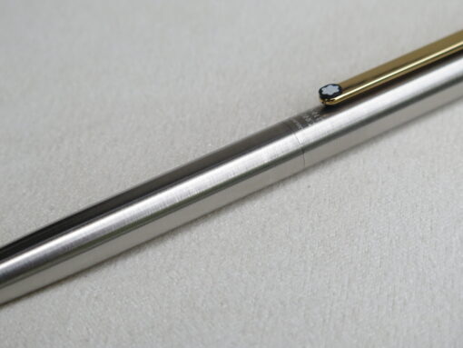 Bút Montblanc S Line Silver Metal Gold Clip Push Ballpoint Pen 2938 (Qua sử dụng) Bút Montblanc Cũ 3