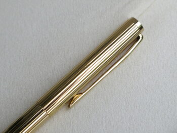Bút Montblanc Noblesse Gold Plate Fountain Pen 1147 (Hàng trưng bày) - but montblanc noblesse gold plate fountain pen 1147 hang trung bay 5