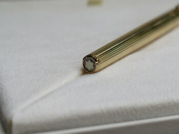 Bút Montblanc Noblesse Gold Plate Fountain Pen 1147 (Hàng trưng bày) - but montblanc noblesse gold plate fountain pen 1147 hang trung bay 6