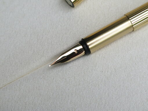 Bút Montblanc Noblesse Gold Plate Fountain Pen 1147 (Hàng trưng bày) - Image 9