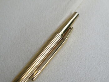 Bút Montblanc Noblesse Gold Plated Ballpoint Pen (Bút cũ) - but montblanc noblesse gold plated ballpoint pen but cu 4