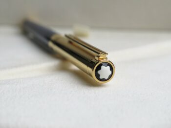 Bút Montblanc Noblesse Gold Plated Blue Marbled Rollerball Pen 18384 - but montblanc noblesse gold plated blue marbled rollerball pen 18386