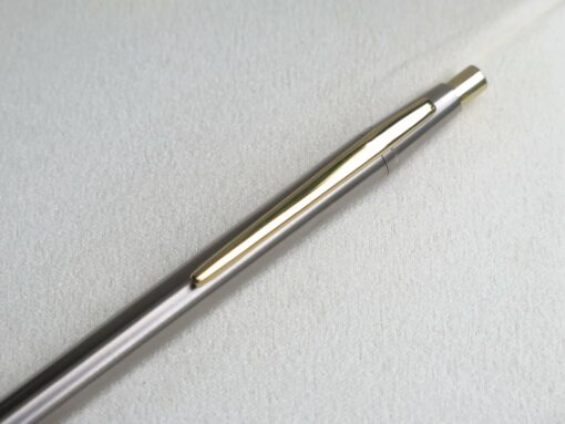 Bút Montblanc Noblesse Silver Metal Gold Clip Ballpoint Pen 1928 - Image 3