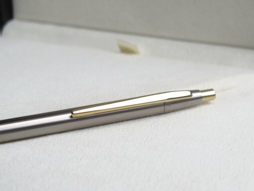 Bút Montblanc Noblesse Silver Metal Gold Clip Ballpoint Pen 1928 - Image 2