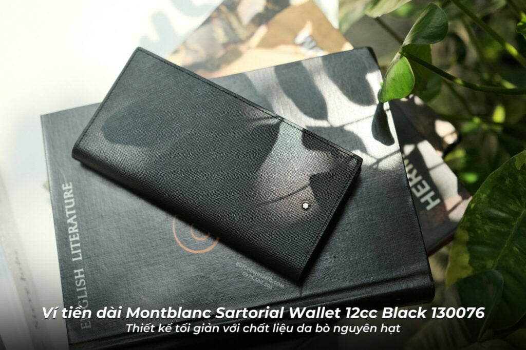 Ví dài Montblanc Sartorial 12cc 130076: Khi thẩm mỹ thanh lịch đi cùng sự tiện ích - 5 3