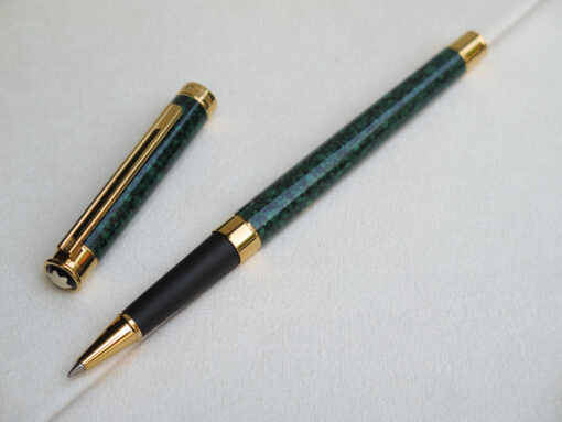 Bút Montblanc Noblesse Dark Green Marble Rollerball Pen 18360 Bút Bi Nước