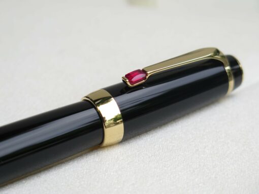 Bút Montblanc Boheme Gold Plate Rouge Rollerball Pen 05096 - Image 4