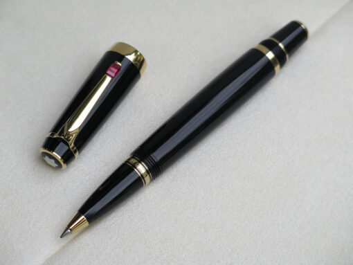 Montblanc Boheme Gold Plate Rouge Rollerball Pen 05096