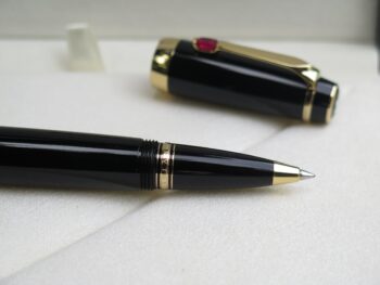 Bút Montblanc Boheme Gold Plate Rouge Rollerball Pen 05096 - but montblanc boheme gold plate rouge rollerball pen 5101