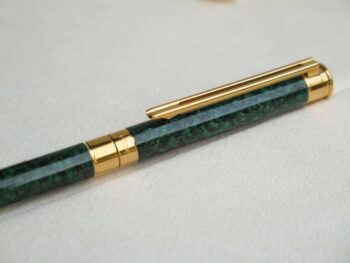 Bút Montblanc Noblesse Dark Green Marble Ballpoint Pen 18260 - but montblanc noblesse dark green marble ballpoint pen 18264