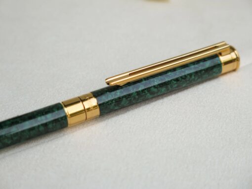 Bút Montblanc Noblesse Dark Green Marble Ballpoint Pen 18260 - Image 3