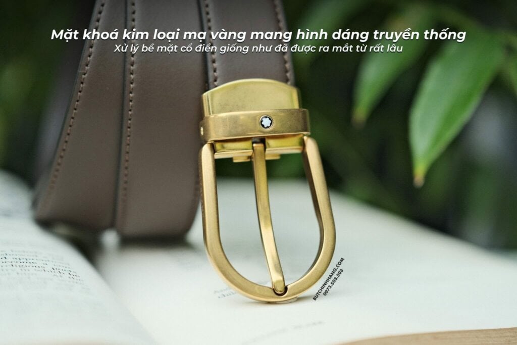 Màu sắc và phong cách Vintage trên mẫu thắt lưng MB 129424 - mau sac va phong cach vintage tren mau that lung mb 129425