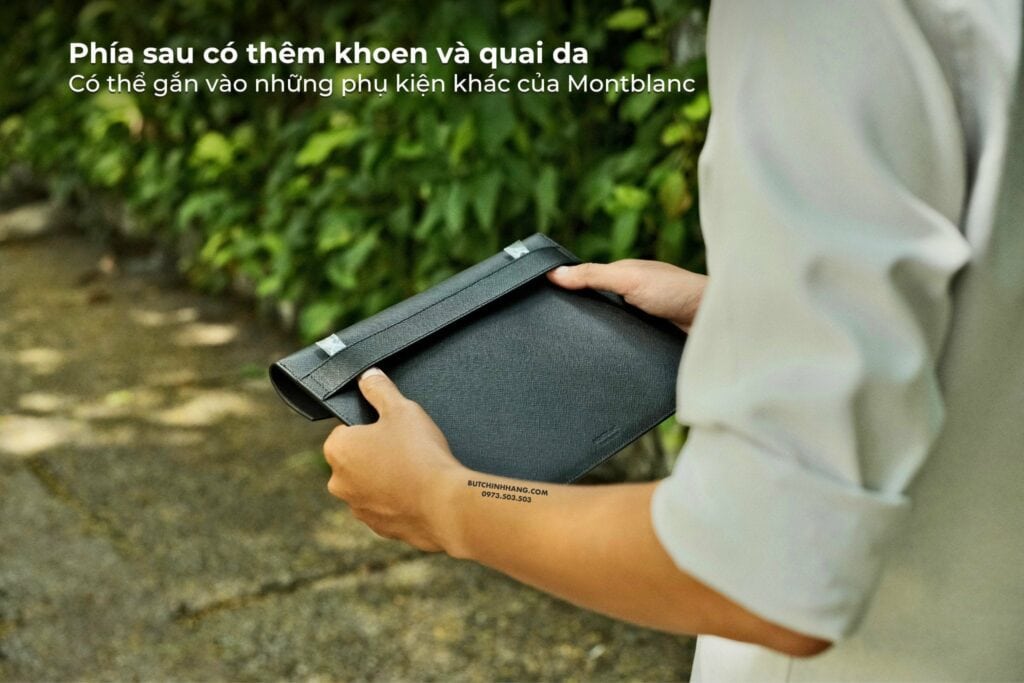 Montblanc Sartorial Envelope Pouch 130314 – Tinh hoa tối giản cho doanh nhân hiện đại - montblanc sartorial envelope pouch 130314 tinh hoa toi gian cho doanh nhan hien dai 2