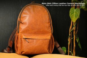 ONA Clifton Leather Camera Backpack - Mẫu balo mang chất da cao cấp và màu sắc cổ điển - ona clifton leather camera backpack mau balo mang chat da cao cap va mau sac co dien 4
