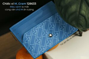 Ví đựng thẻ M_Gram 4810 Light Blue – Phụ kiện nhỏ gọn, đậm phong cách cá nhân - vi dung the m gram 4810 light blue phu kien nho gon dam phong cach ca nhan