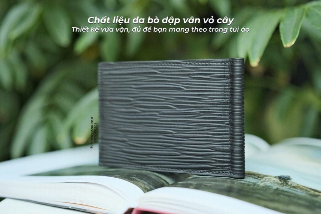 Ví kẹp tiền Meister.stuck 4810 Black 130925 – Người bạn đồng hành với thiết kế độc đáo - vi kep tien meister.stuck 4810 black 130925 nguoi ban dong hanh voi thiet ke doc dao