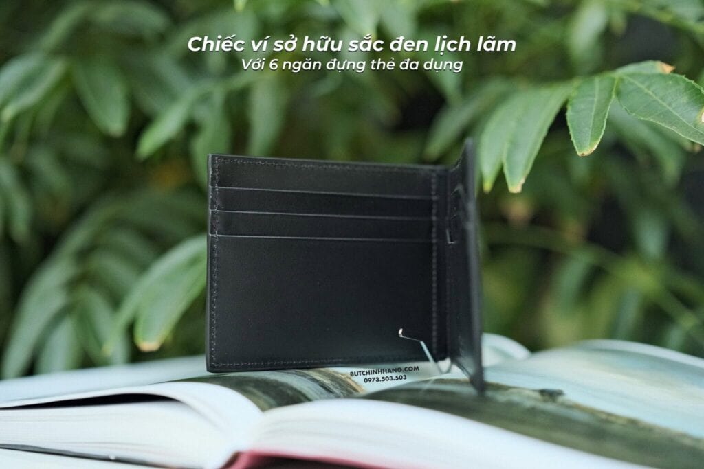 Ví kẹp tiền Meister.stuck 4810 Black 130925 – Người bạn đồng hành với thiết kế độc đáo - vi kep tien meister.stuck 4810 black 130925 nguoi ban dong hanh voi thiet ke doc dao 2