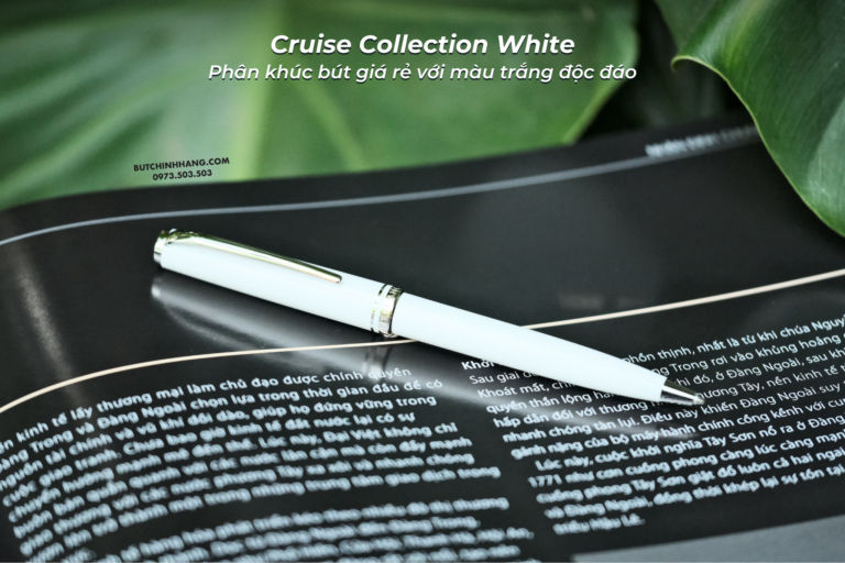 Cruise Collection White - Phân khúc bút giá rẻ với màu trắng thanh lịch - 6 5