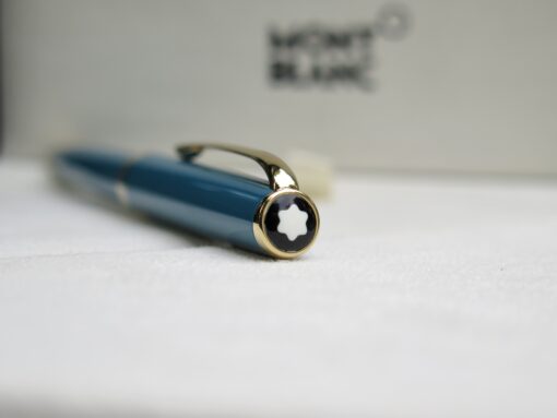 Bút Montblanc Generation Turquoise Ballpoint Pen 13208 (Hàng trưng bày) Bút Montblanc Cũ Bút Bi Xoay 4