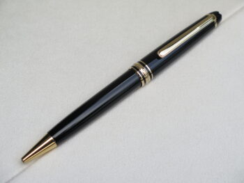 Bút Montblanc Meisterstuck Classique Gold Coated BallPoint Pen 10883 (Qua sử dụng) Bút Montblanc Cũ Bút Bi Xoay