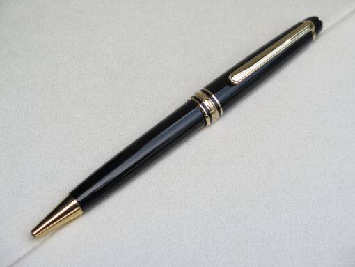 Bút Montblanc Meisterstuck Classique Gold Coated BallPoint Pen 10883 (Hàng trưng bày) Bút Montblanc Cũ Bút Bi Xoay