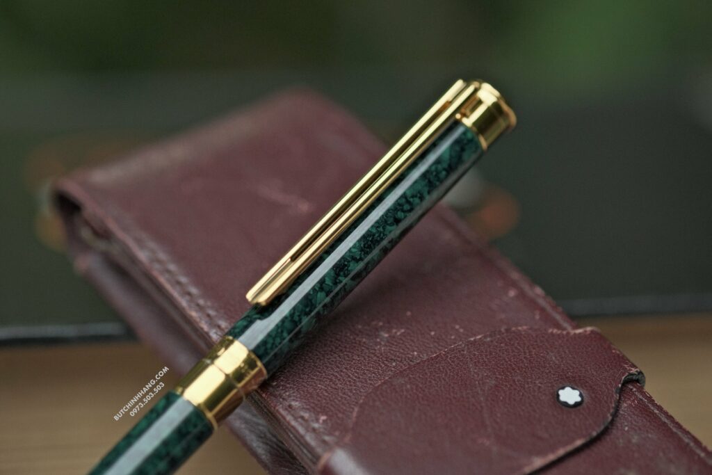 Bút Montblanc Noblesse Dark Green Marble Ballpoint Pen 18260 - but montblanc noblesse dark green marble ballpoint pen 18263