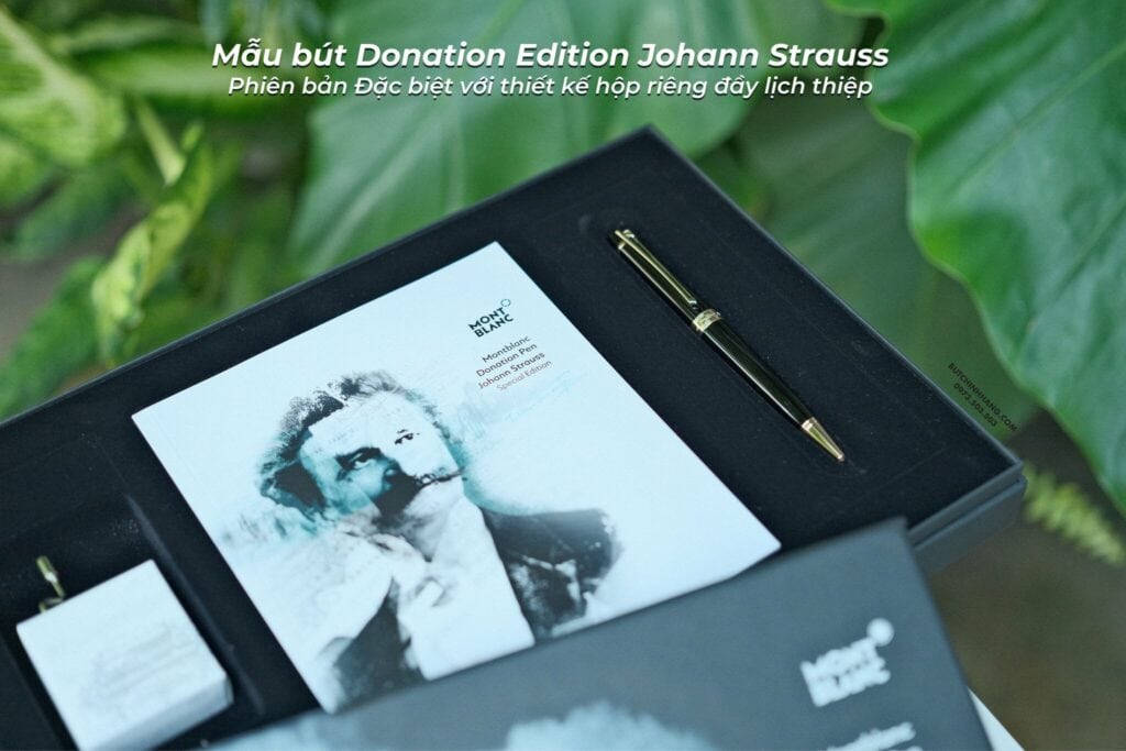 Donation Special Edition Johann Strauss - Pen version with large box design - donation special edition johann strauss pen version with large box design 3