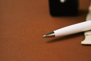 Bút Montblanc Pix White Ballpoint Pen 132497 - DSCF0876