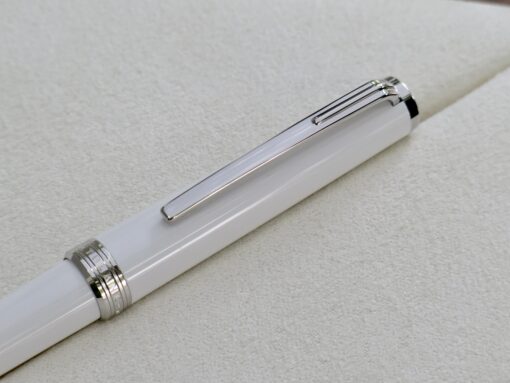 Bút Montblanc Pix White Ballpoint Pen 132497 - Hình ảnh 3