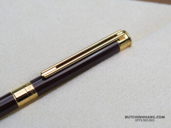 Bút chì Montblanc Noblesse Oblige Bordeaux Burgundy Red Pencil Pen (0,5 mm) - Ảnh 3