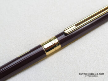 Bút chì Montblanc Noblesse Oblige Bordeaux Burgundy Red Pencil Pen (0,5 mm) - Ảnh 6