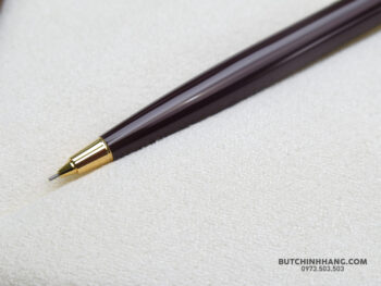 Bút chì Montblanc Noblesse Oblige Bordeaux Burgundy Red Pencil Pen (0,5 mm) - Ảnh 5