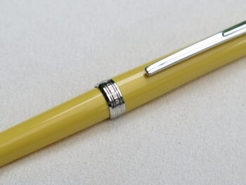 Bút Montblanc Pix Mustard Yellow Ballpoint Pen 125240 ( Hàng Trưng Bày) - but montblanc pix mustard yellow ballpoint pen 125240 hang trung bay 2