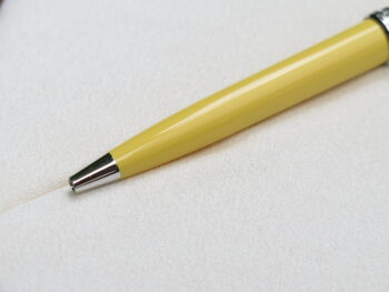 Bút Montblanc Pix Mustard Yellow Ballpoint Pen 125240 ( Hàng Trưng Bày) - but montblanc pix mustard yellow ballpoint pen 125240 hang trung bay 3