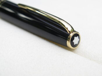 Bút Montblanc Generation Black Gold Plated Rollerball Pen - Ảnh 5