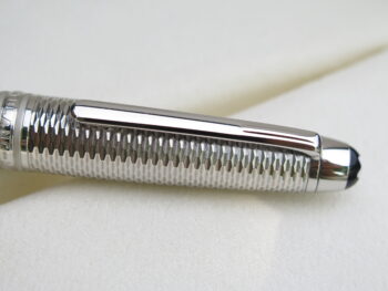 Bút Montblanc Geometry Solitaire Midsize Ballpoint Pen 132131 - Ảnh 5
