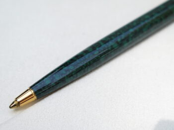 Bút Montblanc Noblesse Dark Green Marble Ballpoint Pen (Bút đã qua sử dụng) - IMG 4183