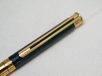 Bút Montblanc Noblesse Dark Green Marble Ballpoint Pen (Bút đã qua sử dụng) - IMG 4189