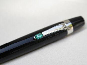 Bút Montblanc Boheme Vert Platinum Trim Ballpoint Pen - Ảnh 4